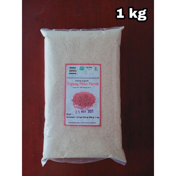 

Tepung Milet Merah kemasan 1 KG/Tepung biji Milet Merah kemasan 1 KG/Tepung Millet Merah kemasan 1 KG/Tepung Jewawut kemasan 1 KG
