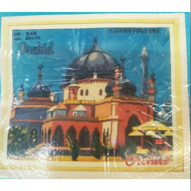 paket sulaman kristik masjid orchid 248