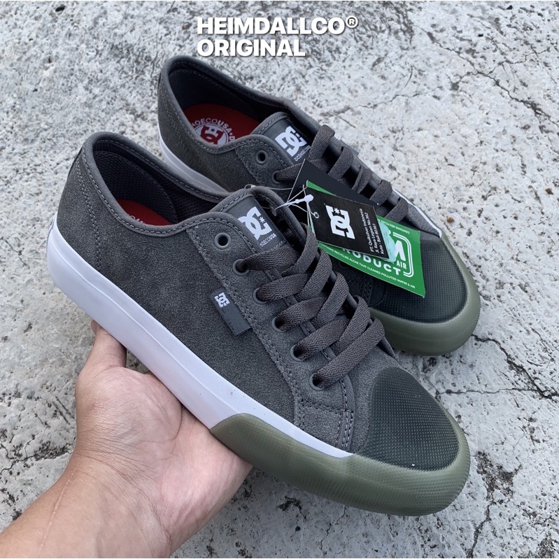 DC SHOES MANUAL RT S GREY WHITE ORIGINAL