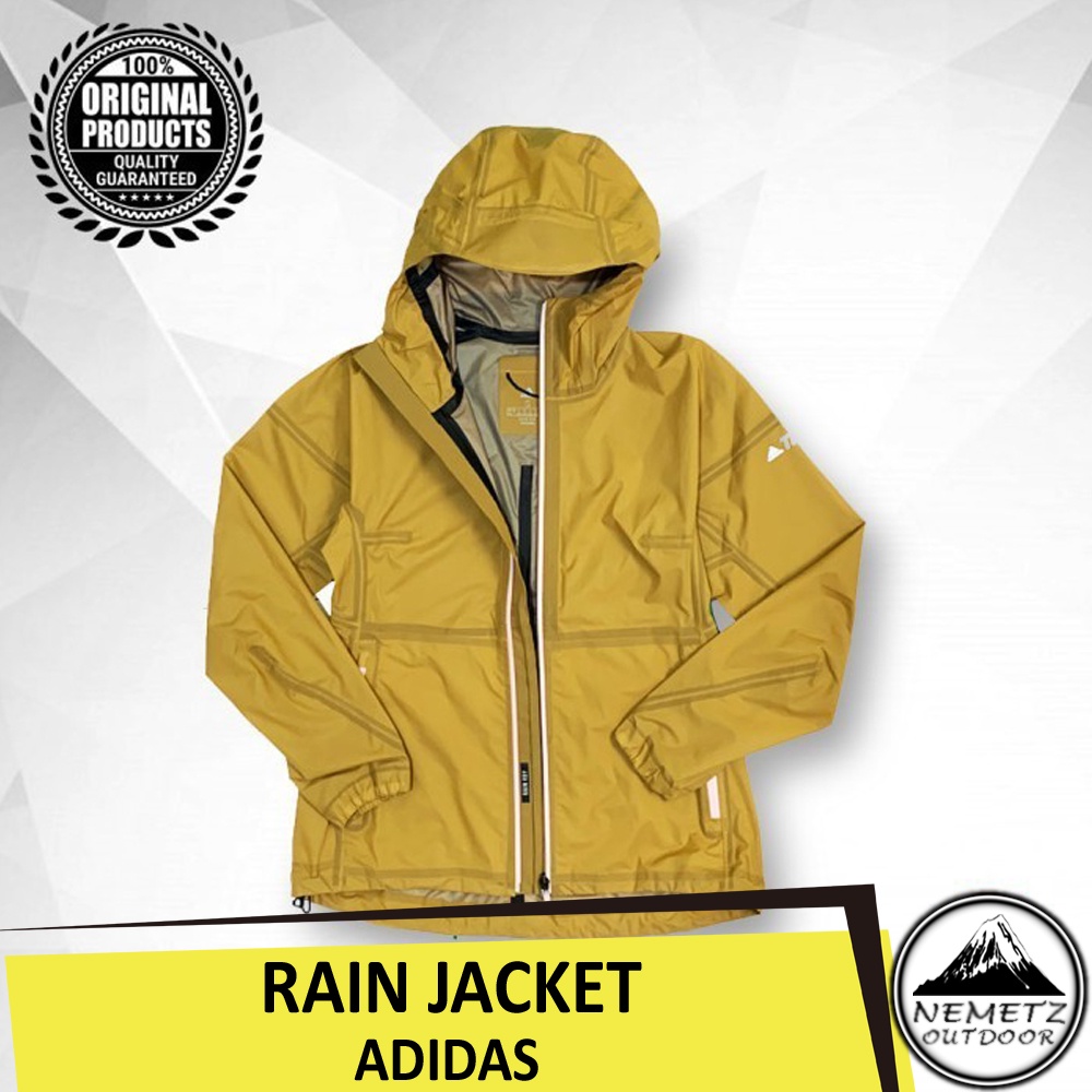 JAKET GUNUNG RAIN RUNNING HIKING JACKET ADIDAS TERREX AGRAVIC 3L WATERPROOF WOMEN SERIES