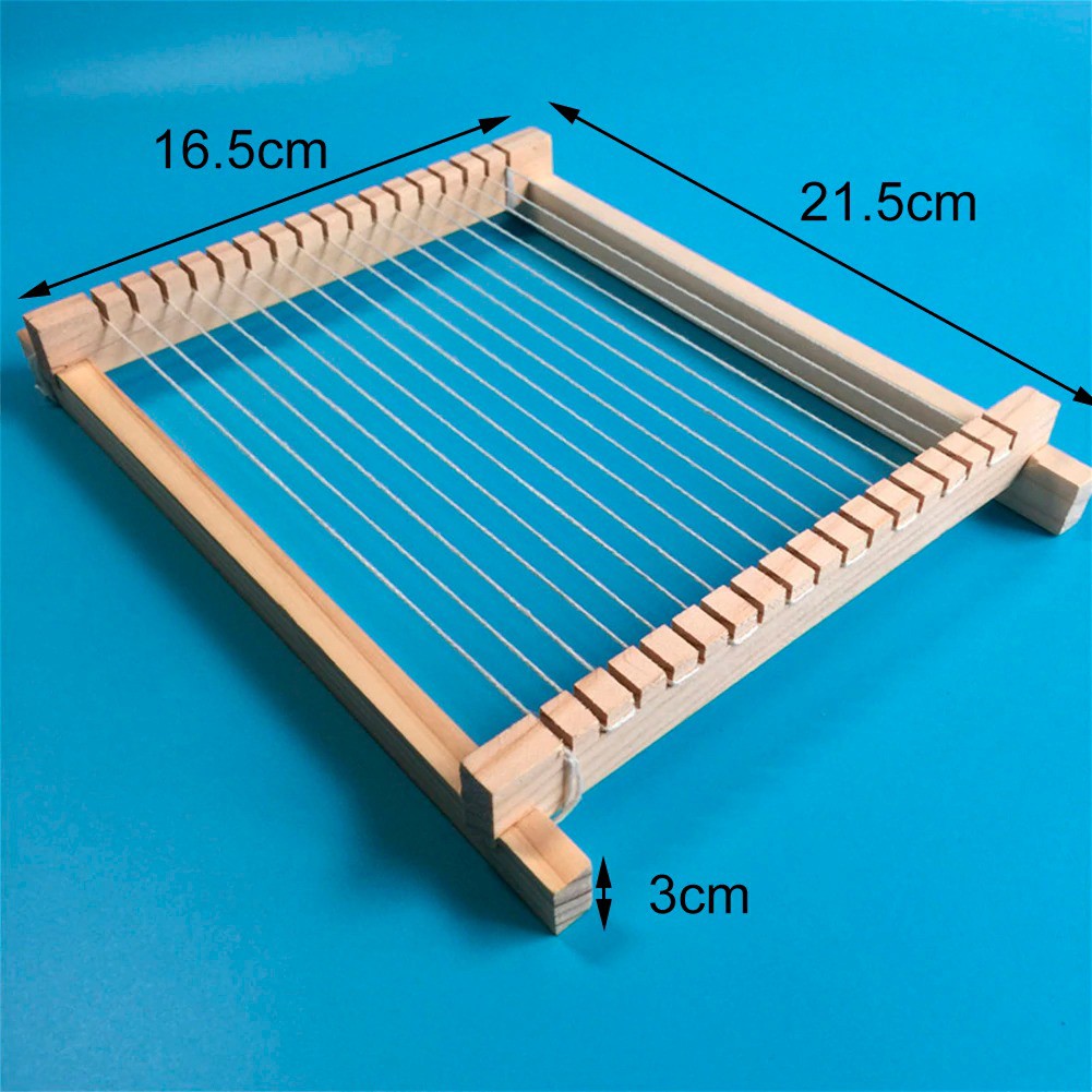 Mini Weaving Kit / Alat Tenun Mini / Wooden Weaving Kit - ANK