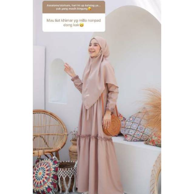 Shafiya set  dress by koleksi hanana ORI