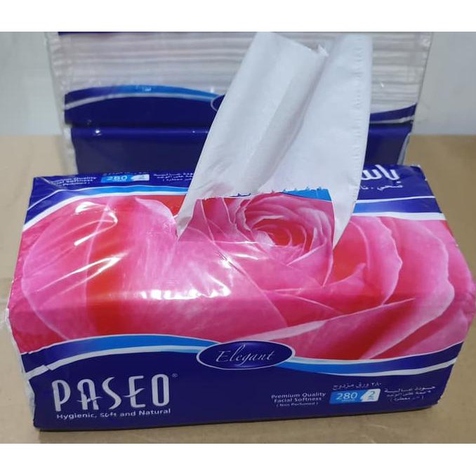 ~Best Saller~ Tissue Paseo Elegant Facial Soft Pack 280S ~Order Yuk
