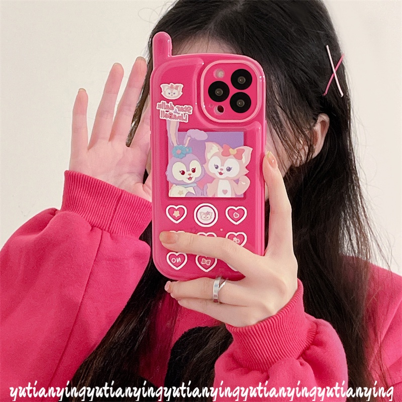 Soft Case Desain Kartun Disney LinaBell StellaLou Untuk IPhone 7 8 Plus 12 13 11 Pro MAX XR X XS MAX