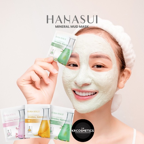 HANASUI Mineral Mud Mask 7g|Korean Herbal|Asian Heritage|Japanese Flower