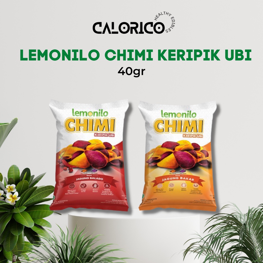 

Lemonilo Chimi Ubi 40 gr - Rasa Jagung Bakar - Kripik Ubi Ungu dan Ubi Madu No MSG - Camilan Sehat Alergi dan Anak-anak