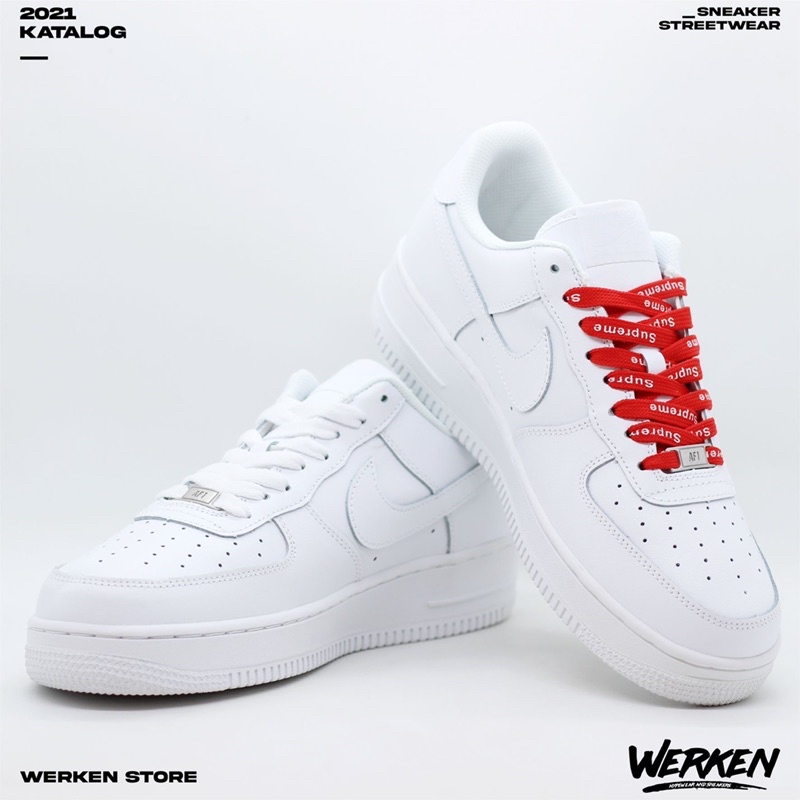 Supreme x Nike Air Force 1 Low White 