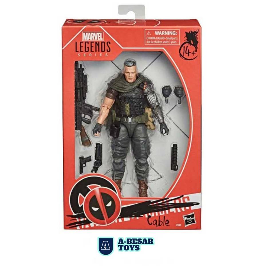 marvel legends series cable hasbro