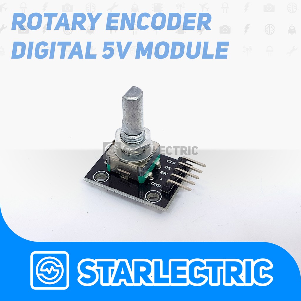 Rotary Encoder Module KY-040 KY040 5V 360 Arduino