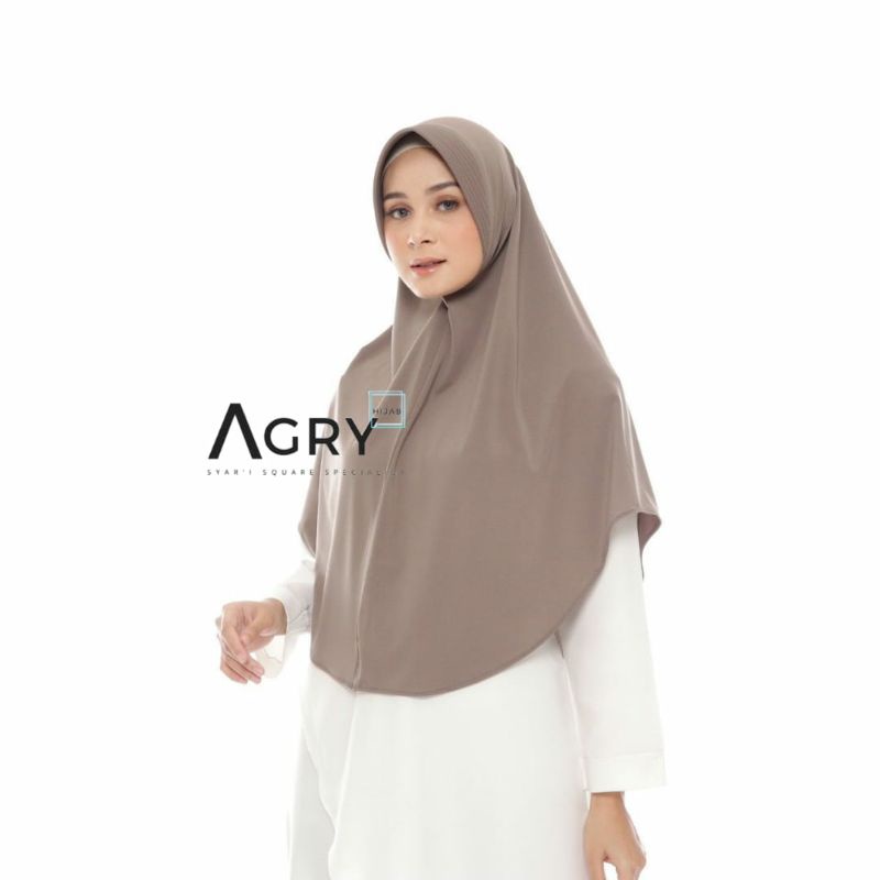 ᴀɢʀʏ Jilbab Instan Jumbo Jersey Premium