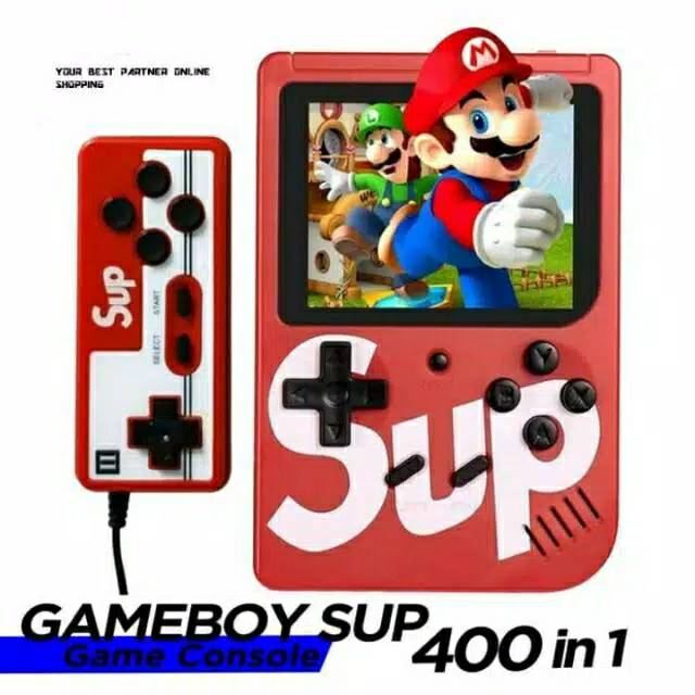 Gameboy Retro Mini Game 400 in 1 + Stick SUP Plus Game Box Portable Game Boy 2 players
