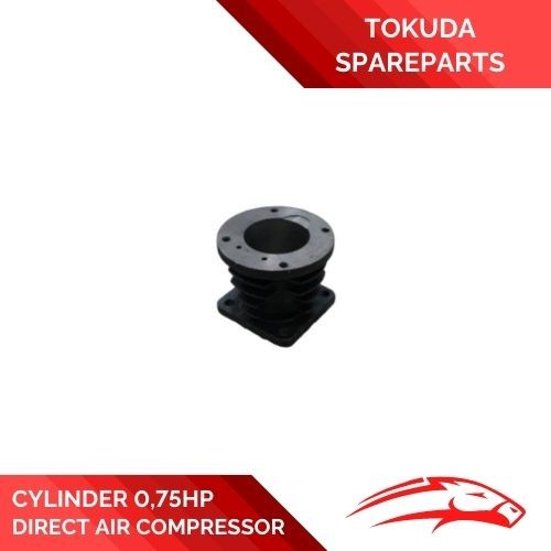 TOKUDA Cylinder / Blok Cylinder Direct Kompresor 3/4 HP
