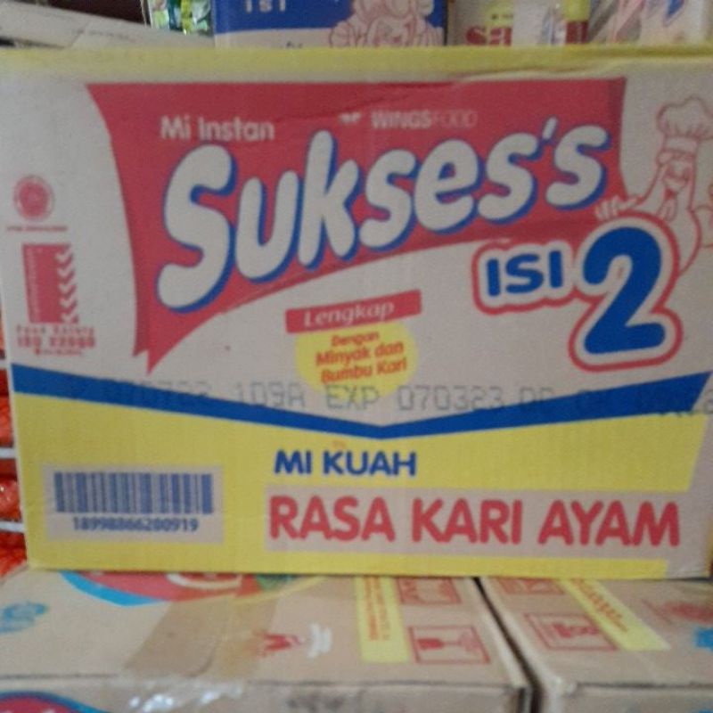 

Sukses kari 1 dus isi 24x116 gram