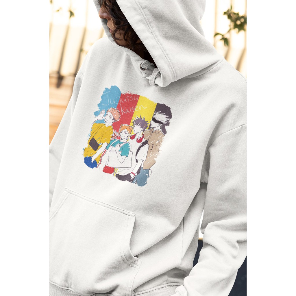 Hoodie Jujutsu Kaisen Art Anime Manga Character Premium Quality