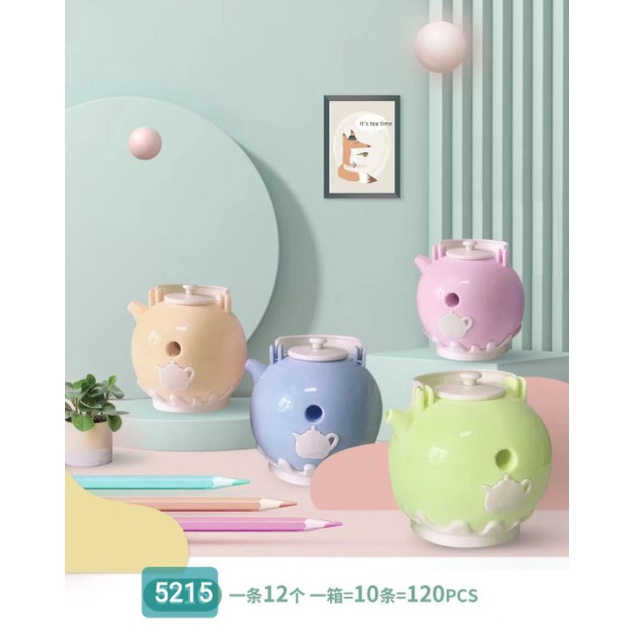 

Rautan meja pensil putar bentuk teko satuan