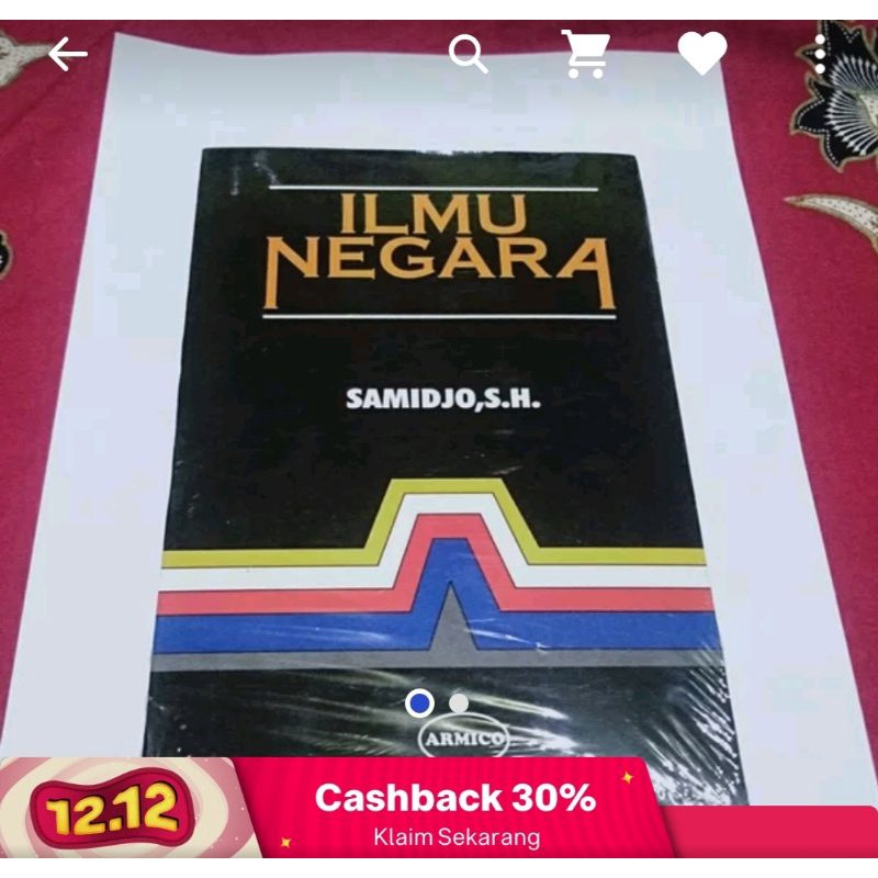 

Ilmu Negara Sumidjo SH