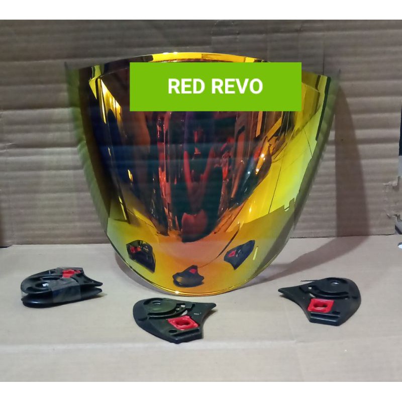 VISOR IRIDIUM/VISOR VENOM KYT DJ MARU DLL