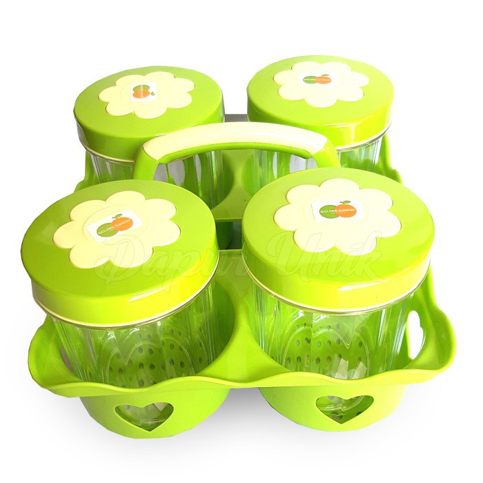 TOPLES SET GOLDEN SUNKIST TOPLES DAN RAK