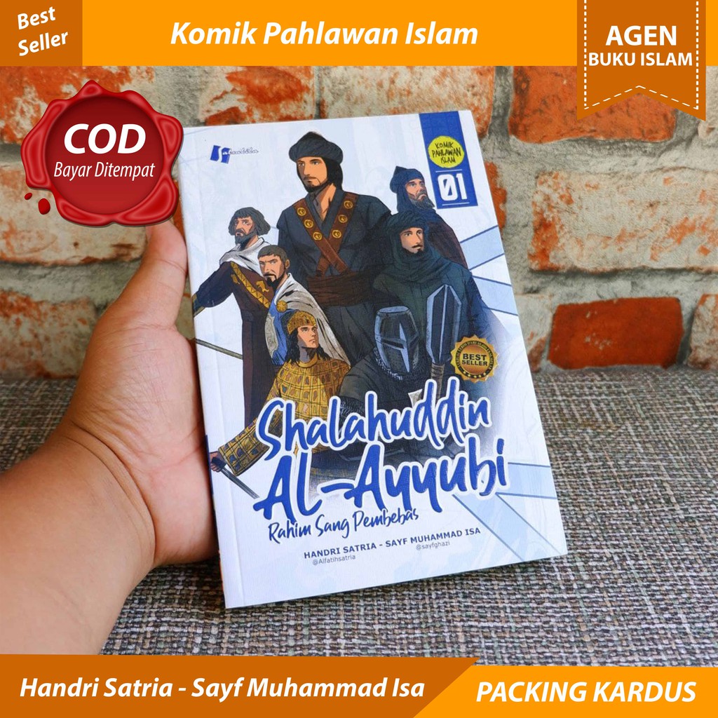 Buku Islam Paket Komik Shalahuddin Al Ayyubi Seri 01 & 02 - 100% ORIGINAL
