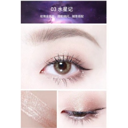 Lameila Liquid Glitter Eyeshadow Cair Korean Eyeshadow Liquid 6 Warna Waterproof Eye Shadow 1025