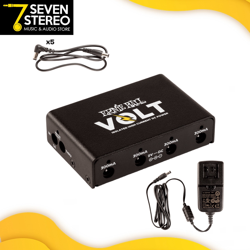 Ernie Ball VOLT Isolated Power Supply Stompbox Efek Gitar