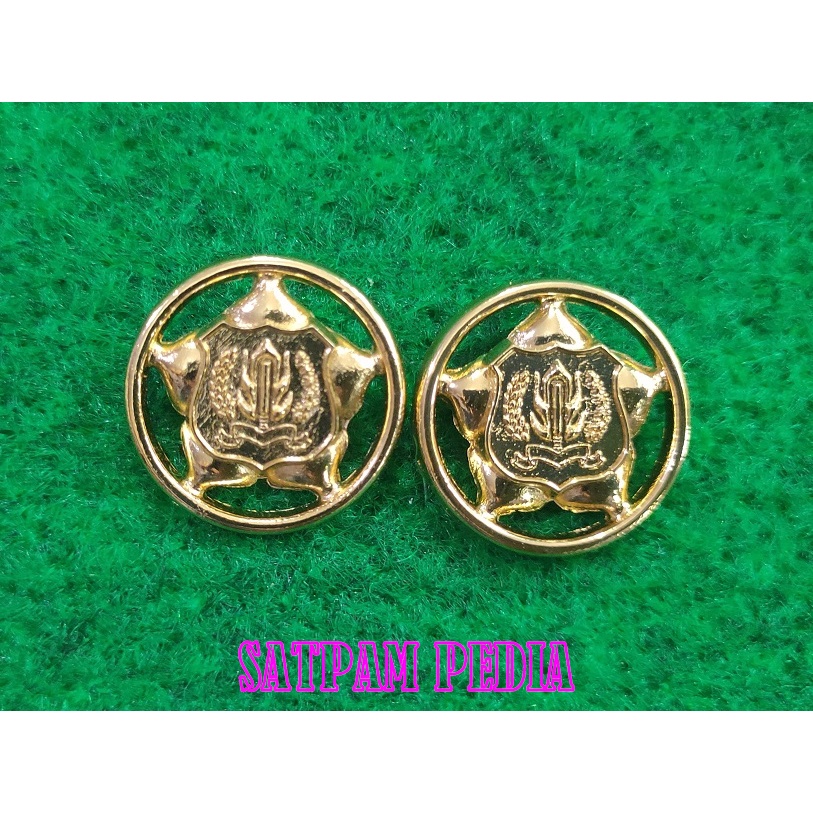 Pin Monogram Satpam Kuning - Wing Monogram Satpam Kuning