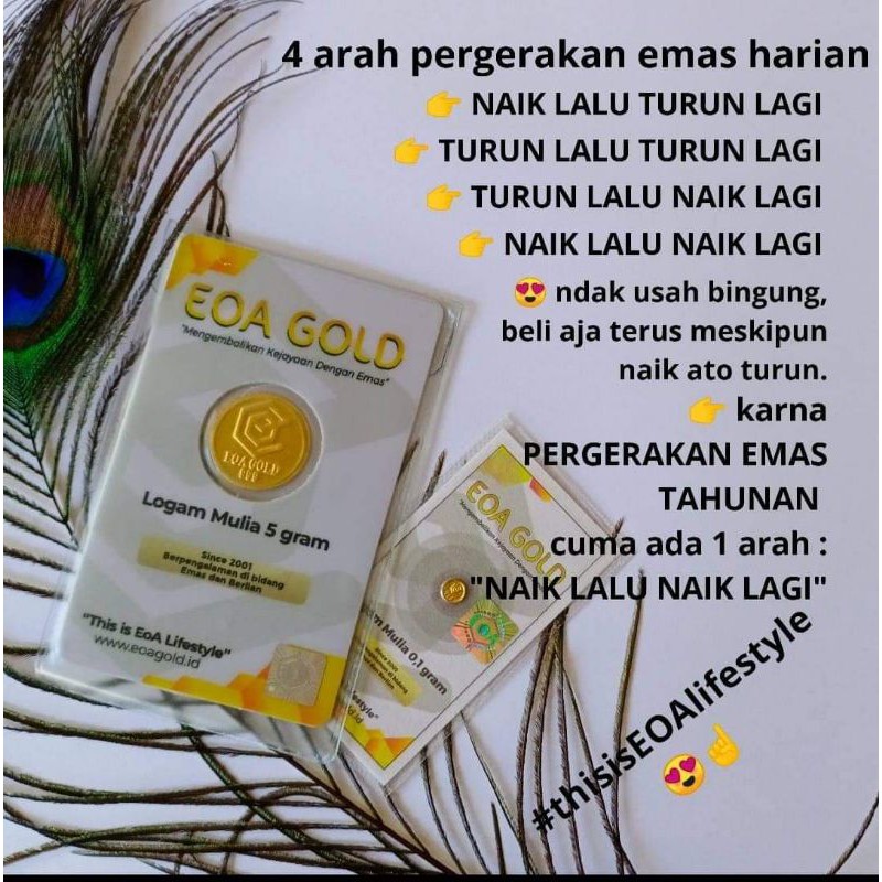 Mini Gold EOA 2gram khusus konsumen