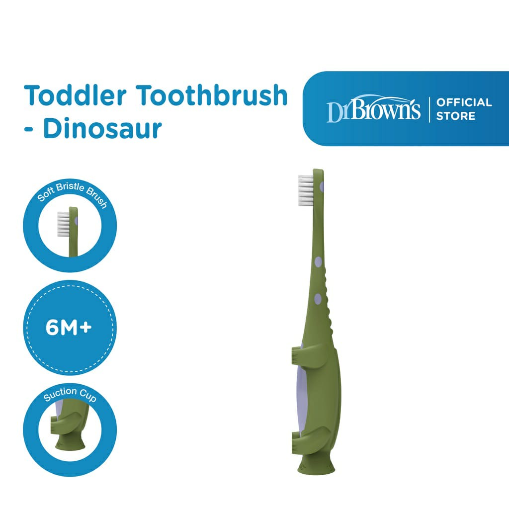 Dr Brown's Toodler Toothbrush HG059 HG058 HG060 HG088 / Sikat gigi bayi anak