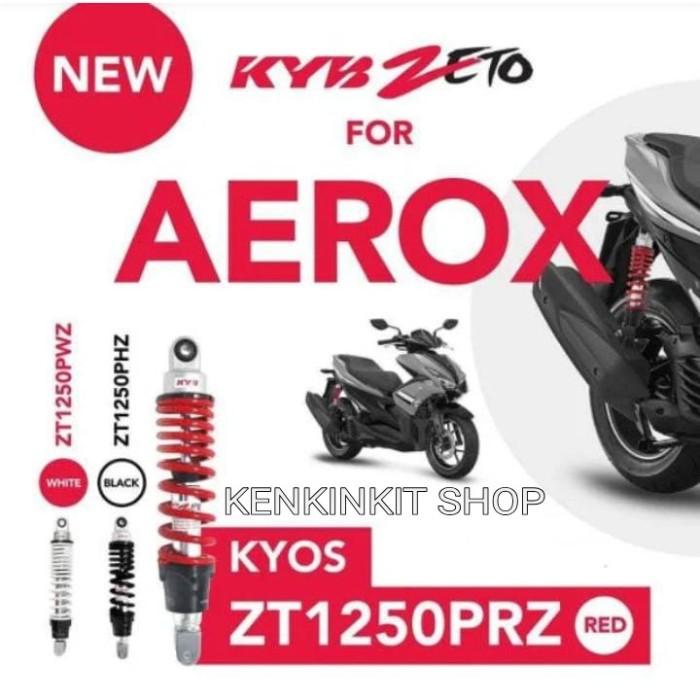 SHOCKBREAKER YAMAHA AEROX 155 /KYB ZETO SPRING ADJUSTER