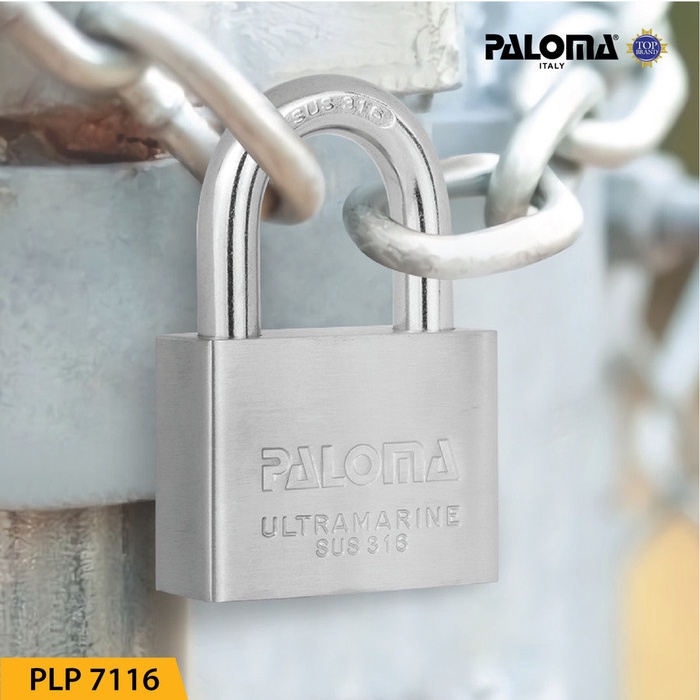 Paloma Gembok Kunci PadLock PLP 7116 Ultramarine 60MM SHORT SSS