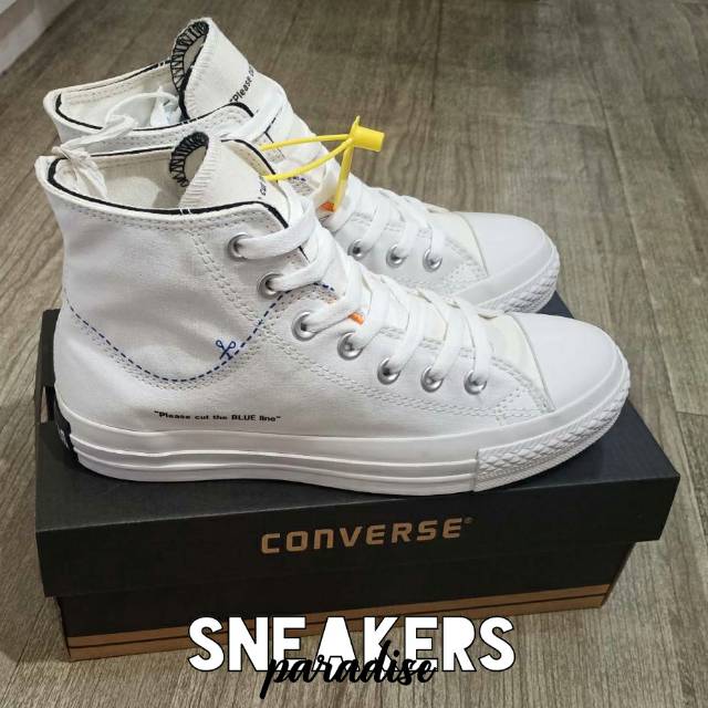 Converse All Star Cut Line All White