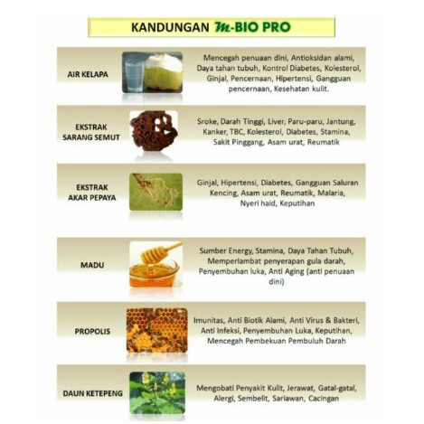 (Bisa COD) M BIOPRO Herbal Probiotik Solusi 1001 Penyakit M-BIOPRO m-bio pro mbiopro ASLI M BIO PRO