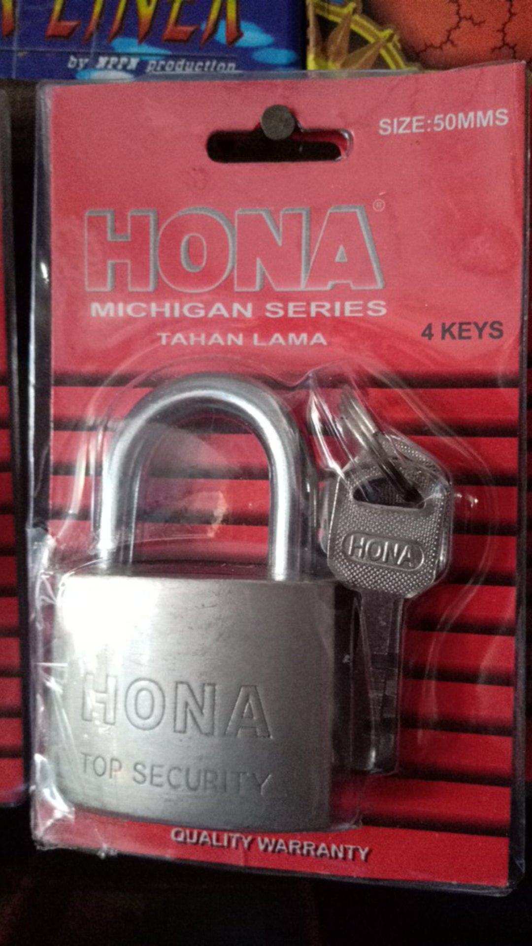 Gembok Hona 50 Mm Pendek