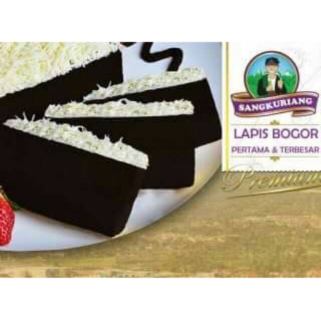 Kue lapis talas sangkuriang rasa bronis coklat