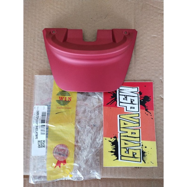 Cover Stop / Pet lampu belakang Scoopy 2020-2021-2022 Merah doff ( WIN )