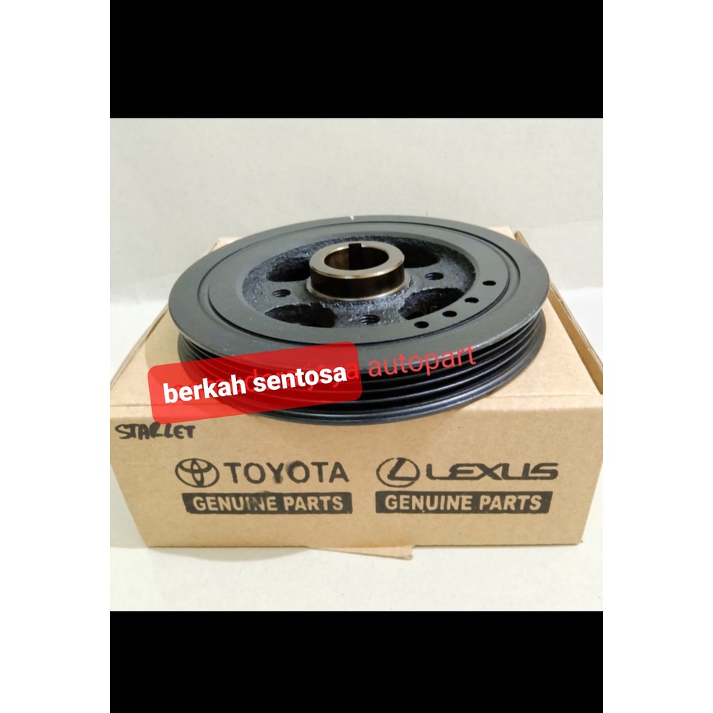 Puli poli ker as pully pulley kruk krek as toyota starlet EP80 OEM
