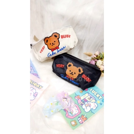Miso waistbag anak anak perempuan wanita motif korea cookie bear / tas pinggang anak lucu waist bag