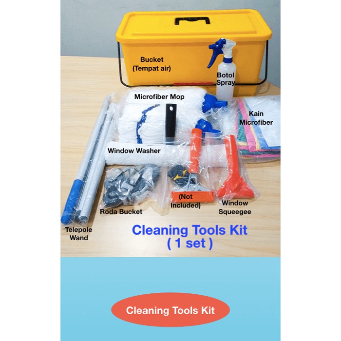 PROMO Paket Alat Pembersih 1 Set ( Cleaning Tools Kit )