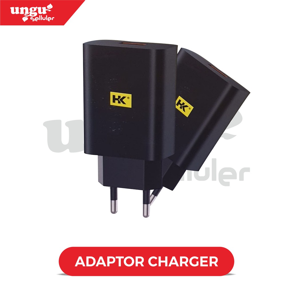 Kepala Charger / Adapter / Adaptor Charger HK D26 D-26 Fast Charging Qualcomm 3.0 15 Watt