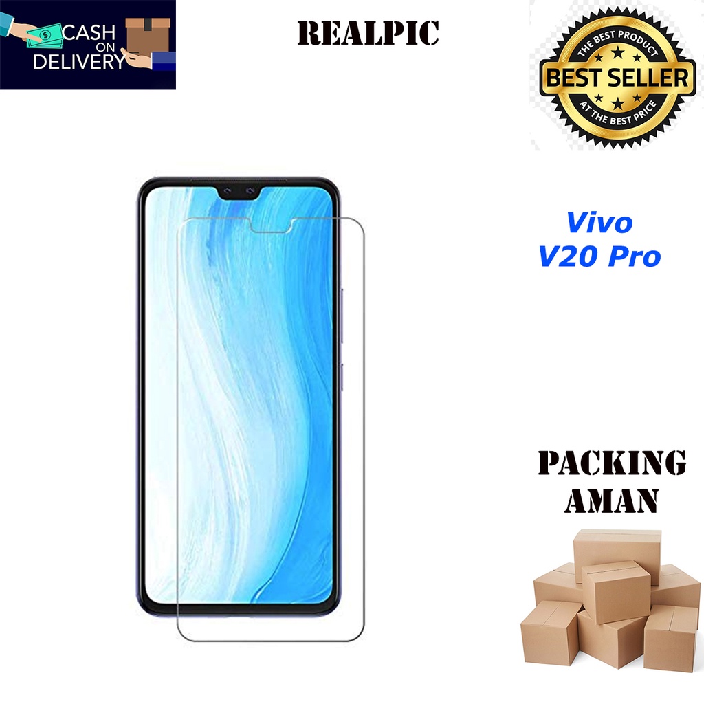 Tempered Glass Vivo V20 Pro Screen Protector Anti Gores