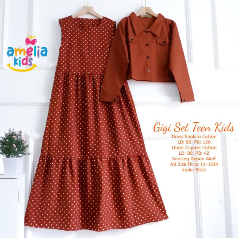 gigi set teen kids by amelia