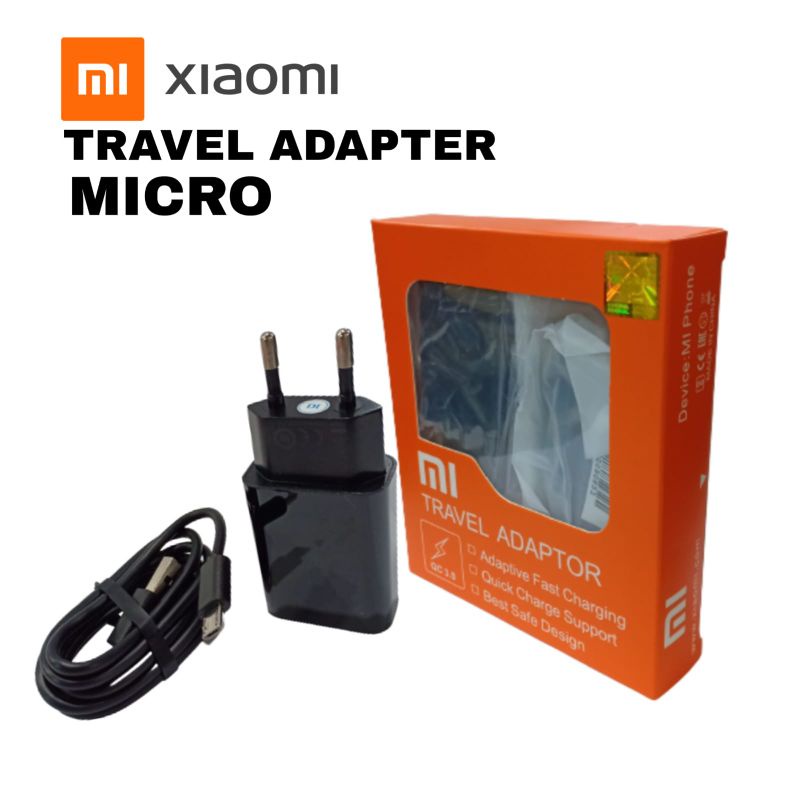 Travel Adaptor/Charger Xiaomi 2A Micro/Type C