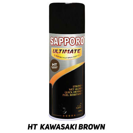 Hi Temp Kawasaki Brown Sapporo Ultimate / Sapporo Spray / Cat Tahan Panas