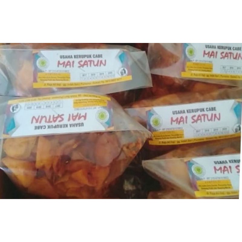 

Kerupuk Cabe Pedas
