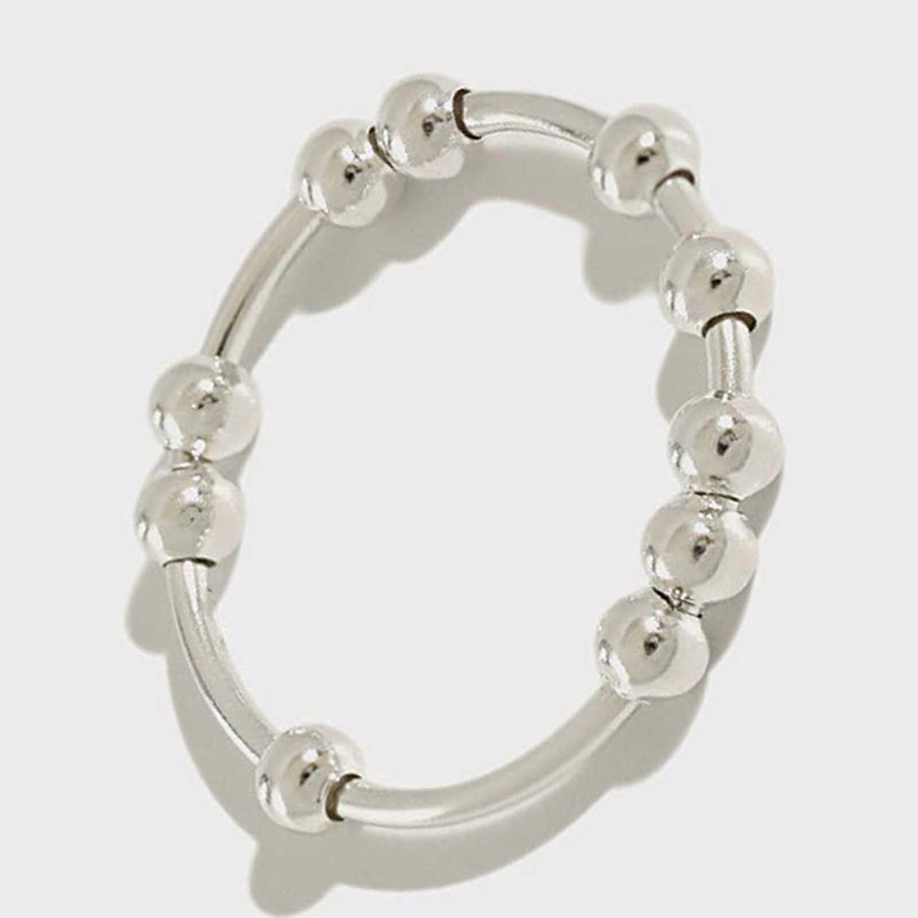 Hu Hu Hu Hu Hu Alat Bantu Pasang Kacamata♡ Cincin Tembaga Hias Manikmanik Bola Untuk Priawanita