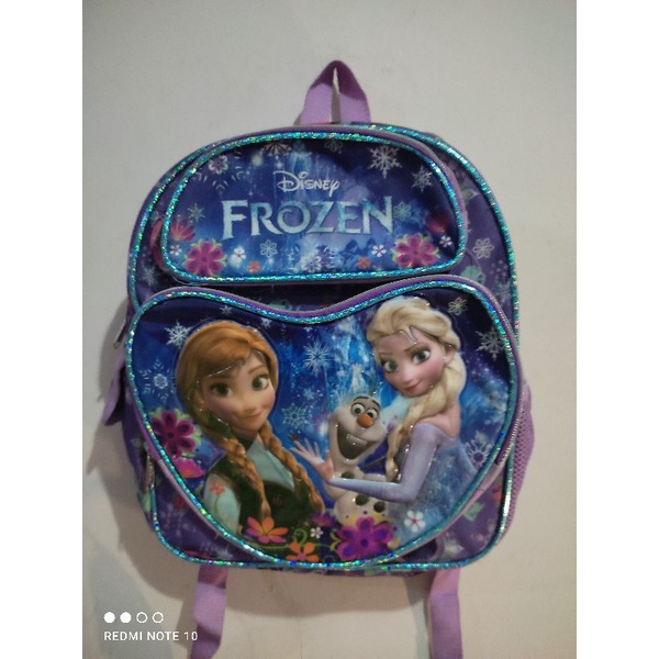 Tas Ransel Anak Perempuan Frozen Disney Ori Preloved