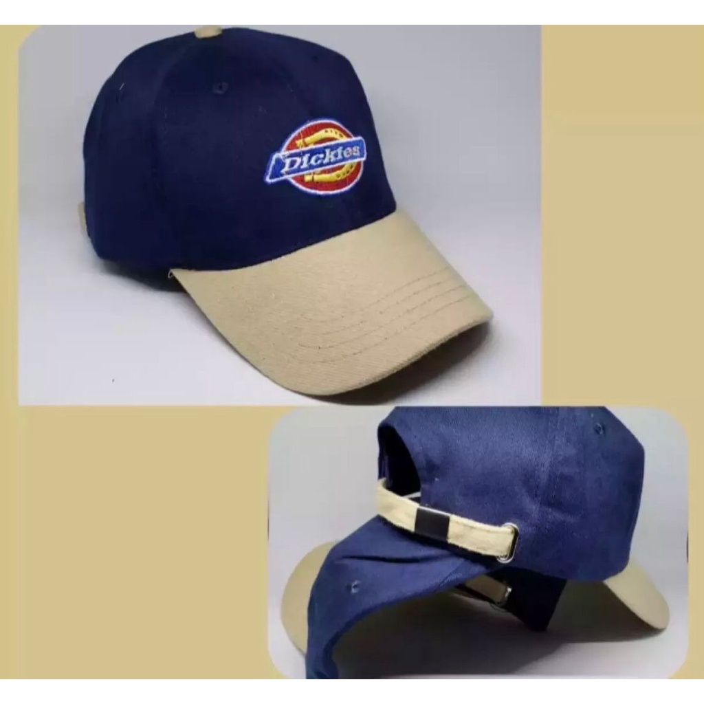 Topi cowok cap dickies topi distro ori topi dickies pria topi gaul topi kekinian topi cewek- Unisex