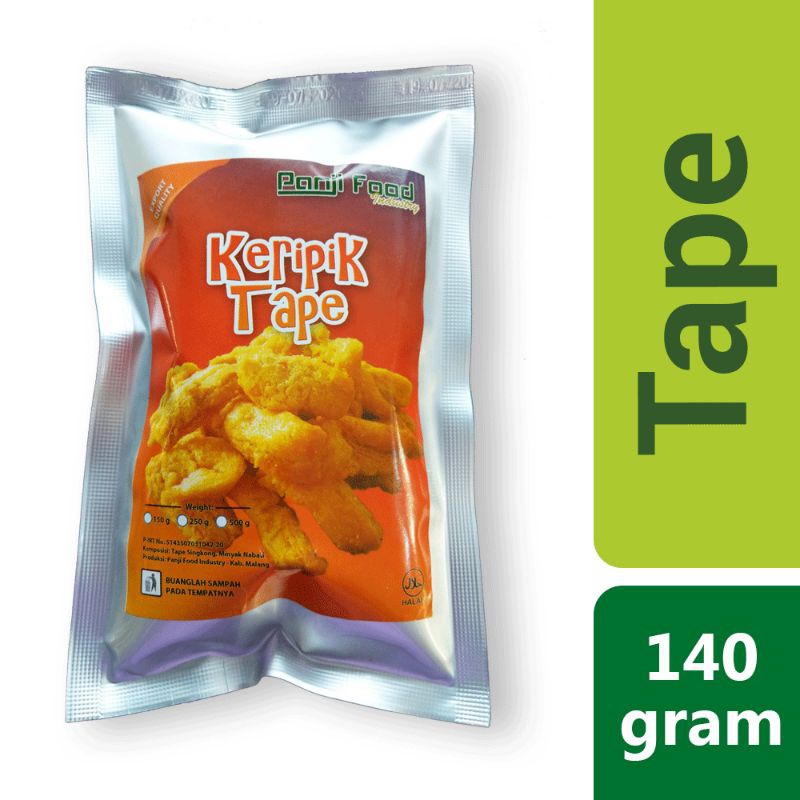 Keripik Tape 140gr, Export Quality