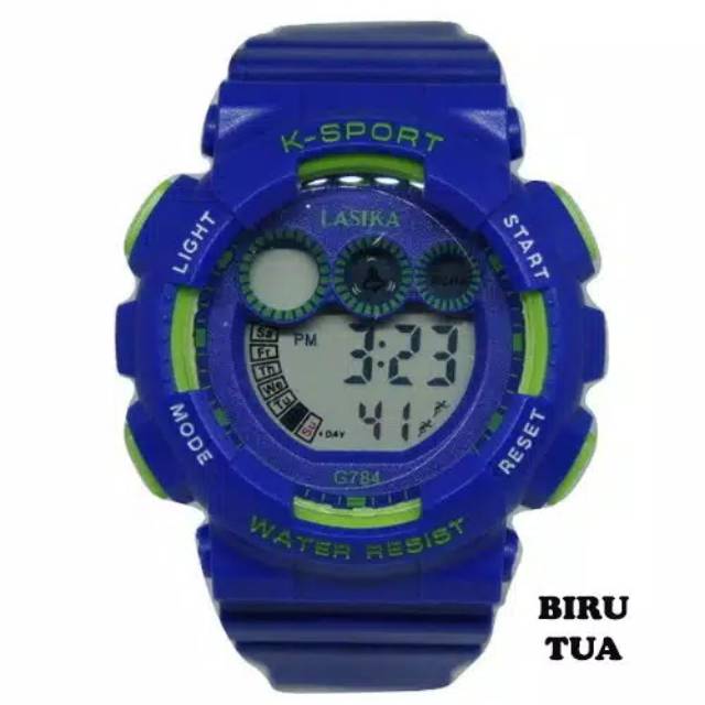 Free Box Jam Tangan Sport Anak Dijital Anak_Tahan Air Lasika F_99 ORIJINAL