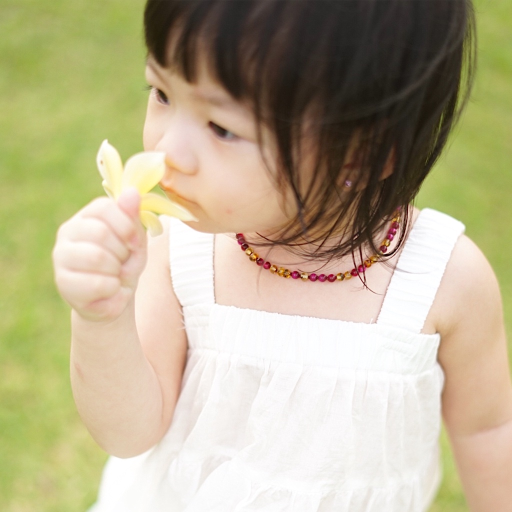 AGL30 Kalung Amber Tumbuh Gigi Bayi By Carlis Baby